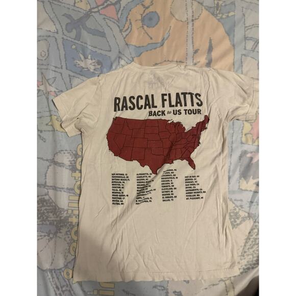 Rascal Flatts Band Graphic T-Shirt - Country Music Fan Apparel - Picture 3 of 3